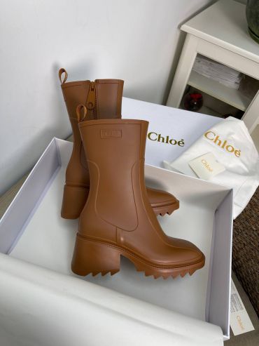 Прорезиненные ботинки Chloe LUX-55987
