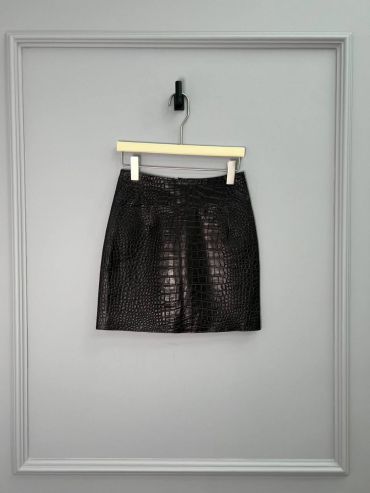 Кожаная юбка Christian Dior LUX-95396