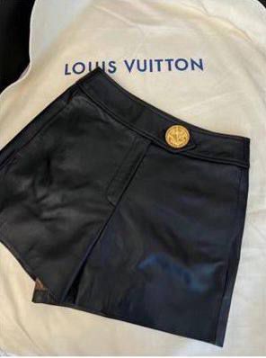 Кожаные шорты Louis Vuitton LUX-96938