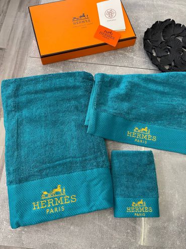 Комплект из трёх полотенец Hermes LUX-99171