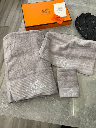 Комплект из трёх полотенец Hermes LUX-99170